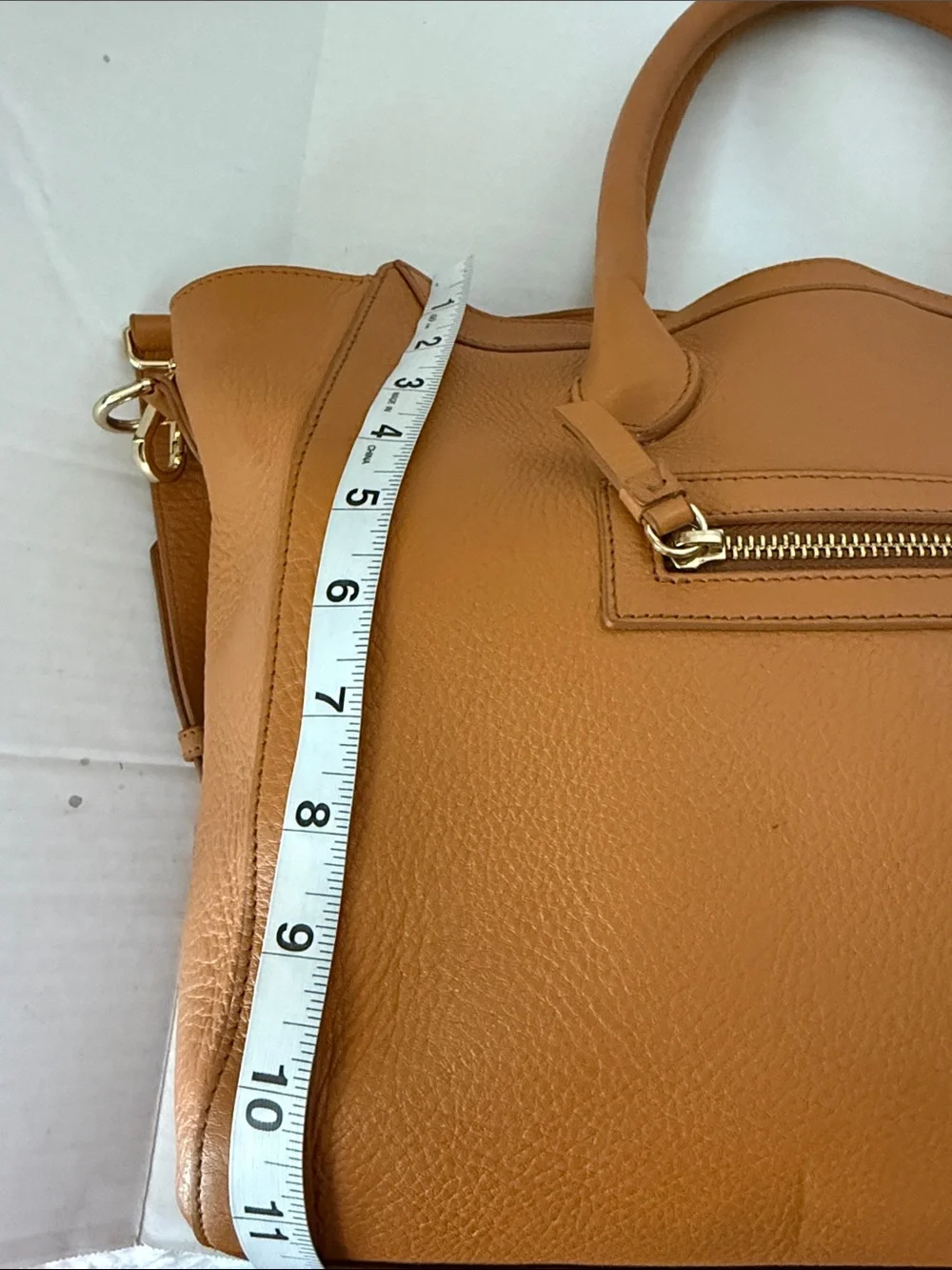 Mark and Graham Large Leather Tote/Work Bag with Removable Shoulder Strap,Unisex